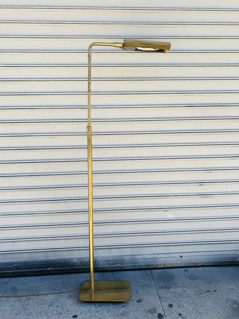 Rare Anthony Howard for Koch & Lowy Brass Floor Lamp (1 of 10)