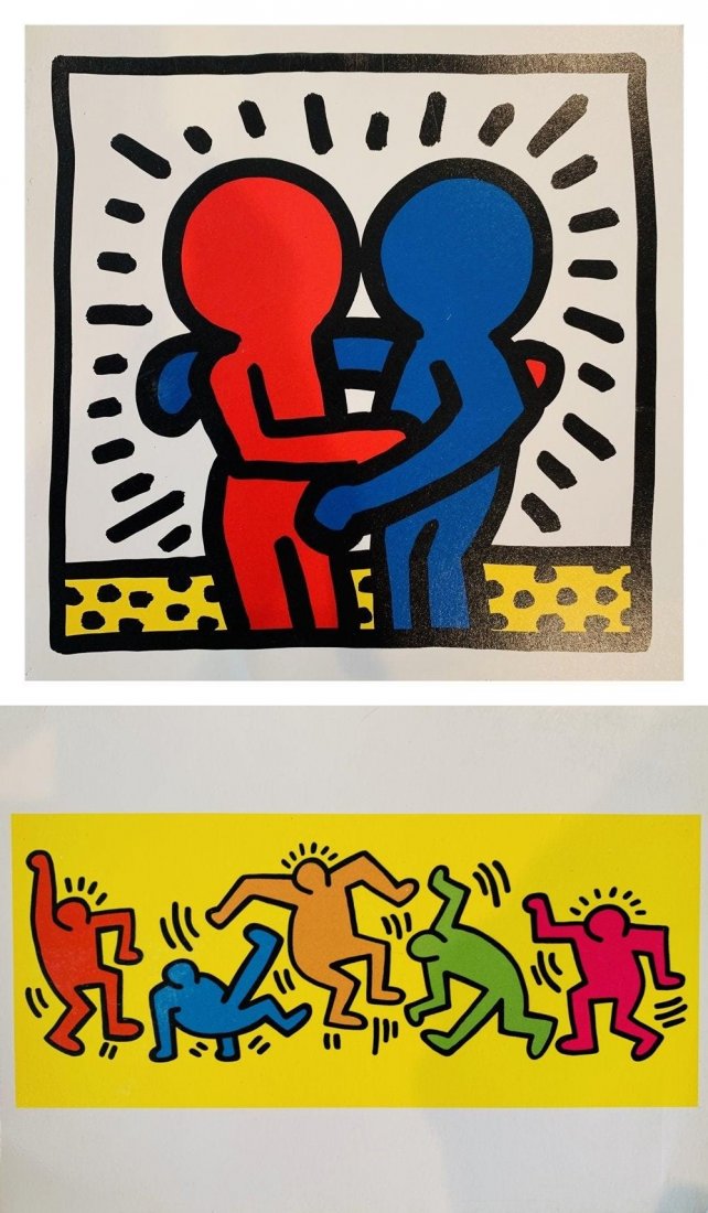 Keith Haring Offset Post Cards by Nouvelles Images 1991 (1 of 12)