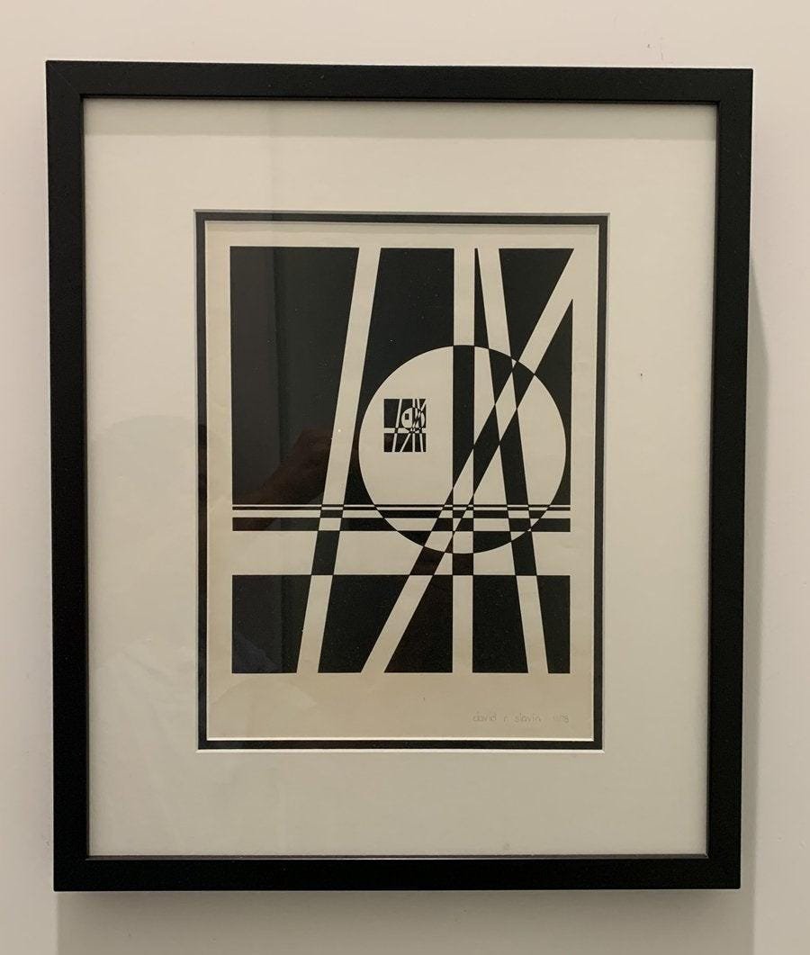 Black and White Art by David R Slavin Edition 11/78 (1 of 8)