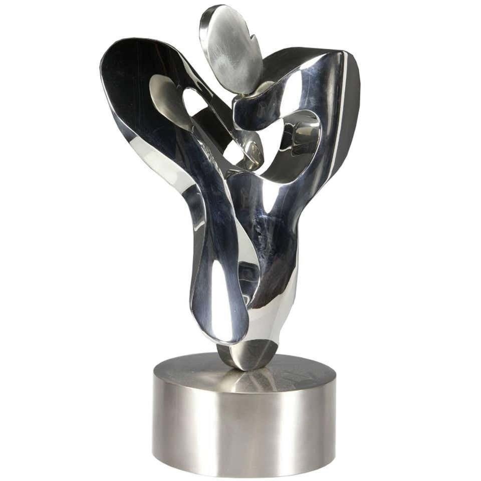 Free-Form Stainless Steel Sculpture by Michael Oguns (1 of 9)
