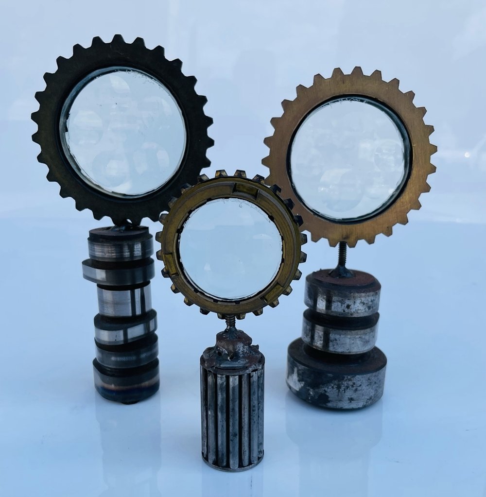 Set of 3 Magiscopes Sculptures by Feliciano Bejar (1 of 15)