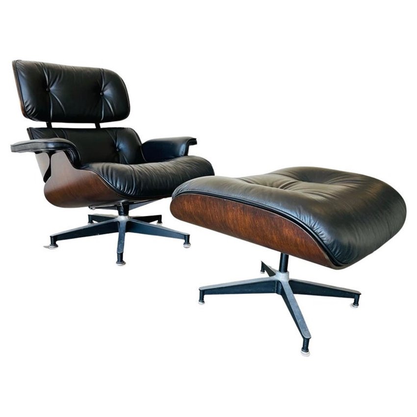 Eames Lounge Chair and Ottoman (1 of 16)
