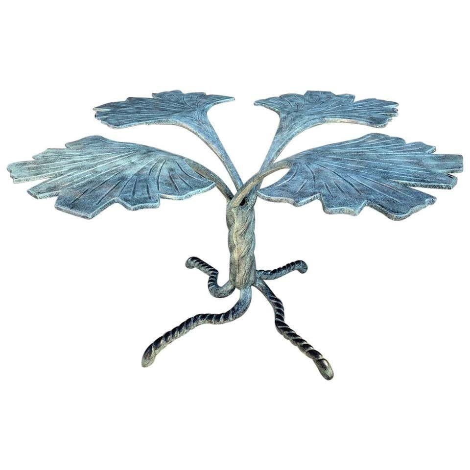 Lilly Pad Table in the Style of Arthur Court (1 of 19)