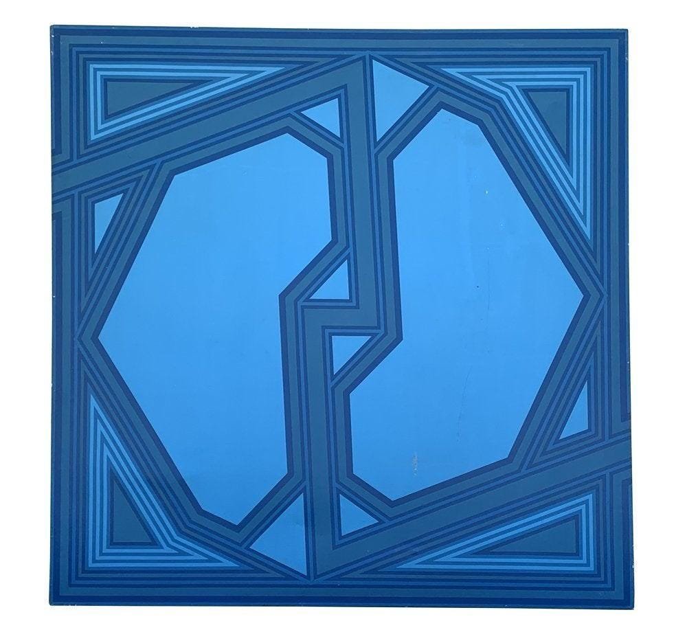 -Blues- Oil on Canvas by Leonard Contino, 1940-2016 (1 of 9)