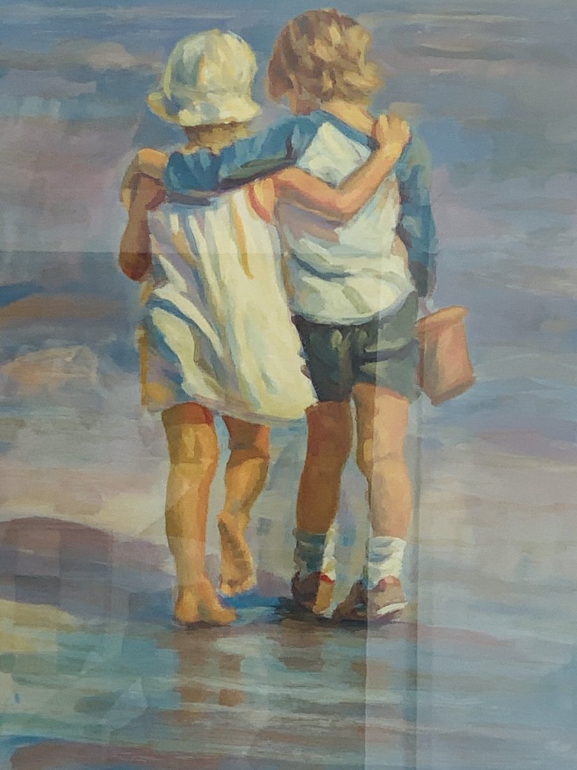 An original Lithograph titled HARMONY by Lucelle Raad (1 of 11)