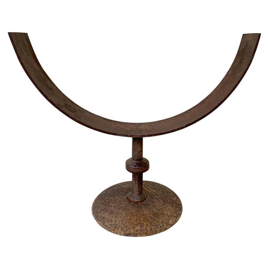 Large Half Moon Steel Sculpture (1 of 8)