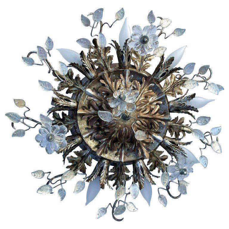 Flush Mount Chandelier by Banci Firenze Made in Italy (1 of 13)