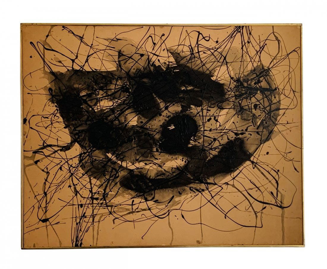 Stunning French Abstract Painting (1 of 16)