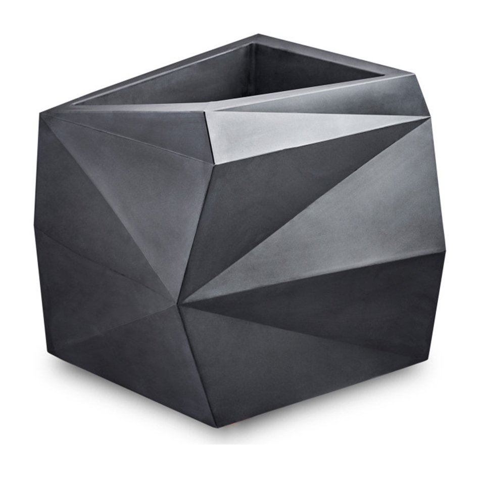 Large Faceted Planter 25x25x25 (1 of 1)