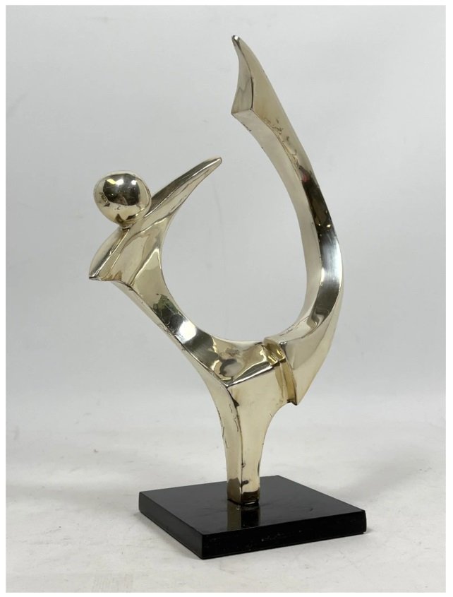 Bronze Sculpture with a Silver Overlay by Kieff Grediaga #4/10 (1 of 7)