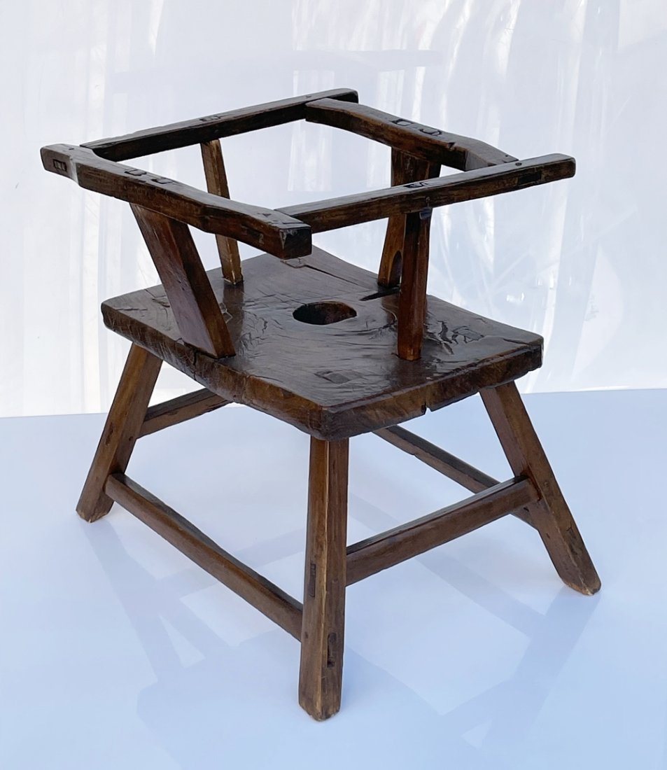 Antique Chinese Kids Chair (1 of 9)