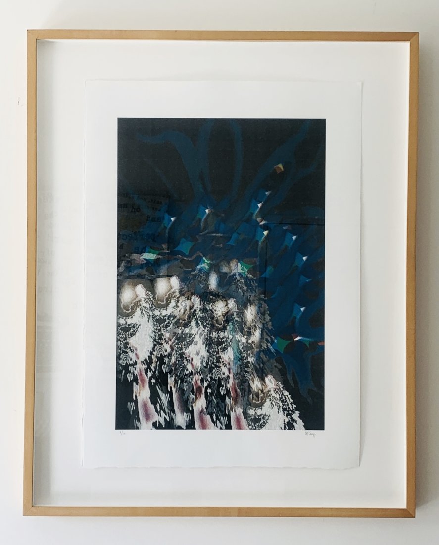 Beautiful Lithograph Attb to Bruce Riley, Tittled Unconscious 1/10 (1 of 17)