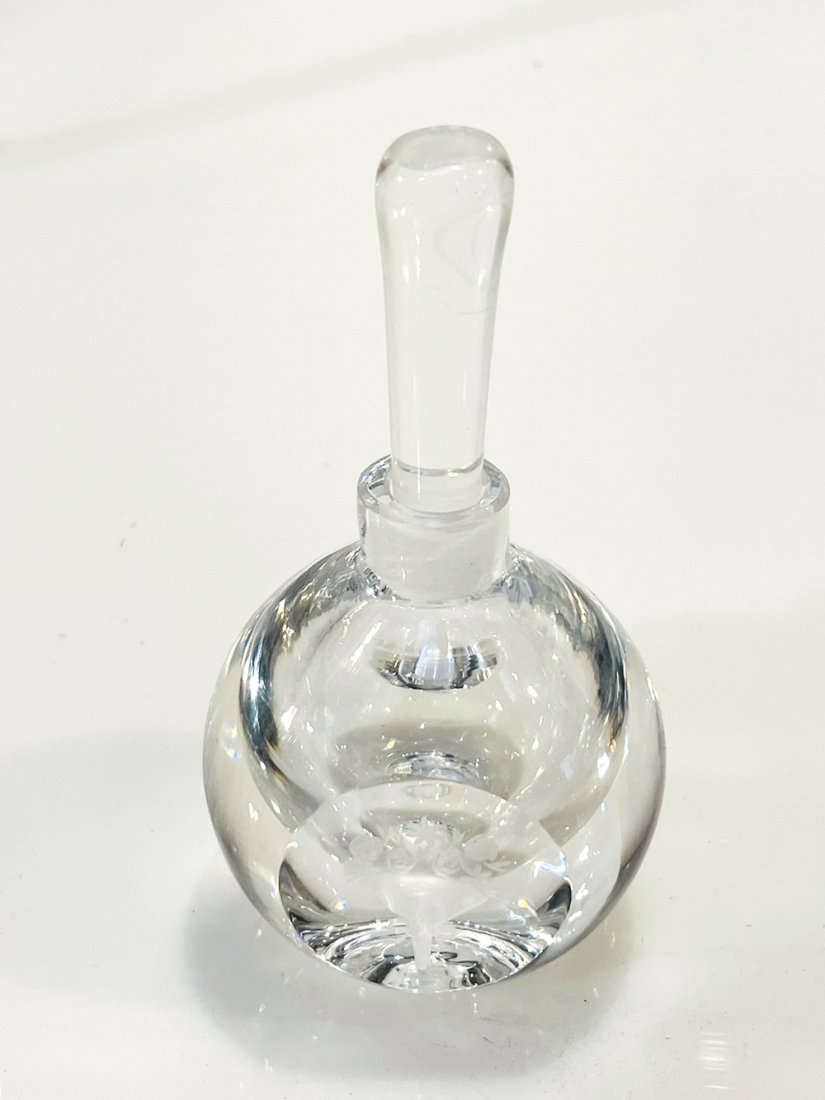 Small Crystal Perfume Bottle by Orrefors (1 of 5)