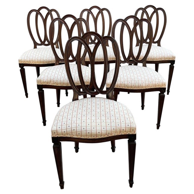 Six Ribbon Back Dining Chairs  attb to Dennis and Leen (1 of 18)