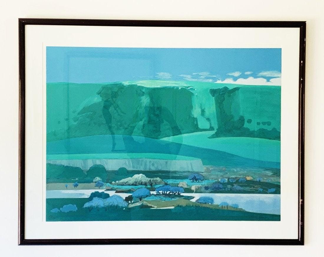 Limited Edition Lithograph by Keith Finch 27/250 Signed (1 of 13)