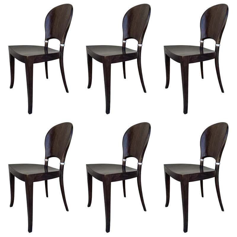Set of 6 Chairs Made in Italy By Potocco Italy (1 of 10)