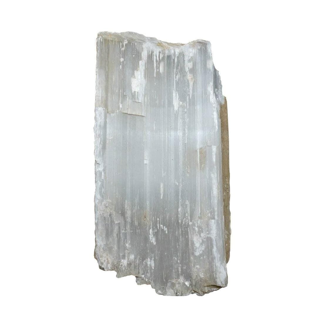 Satin Spar Crystal Specimen 11" W x 18" L x 7" D (1 of 5)