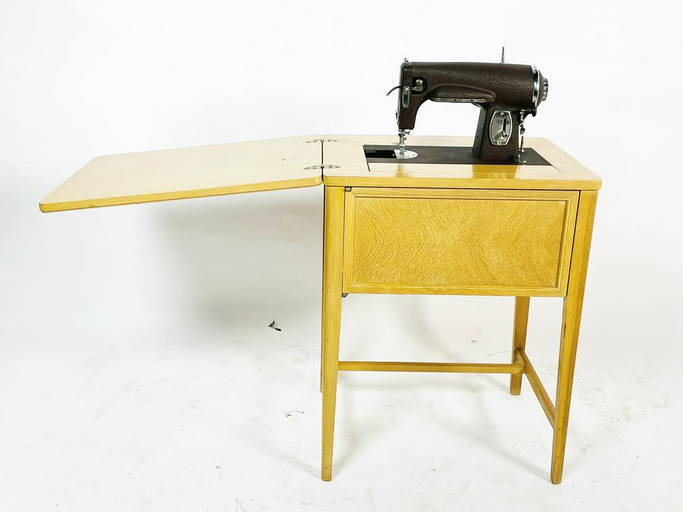 Antique Kenmore Sewing Machine with model E6354 (0127) on