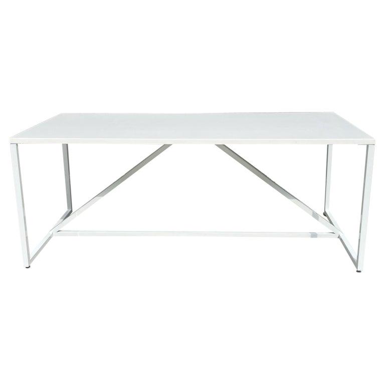 Modern Metal Desk / Patio Table in Metal (1 of 13)
