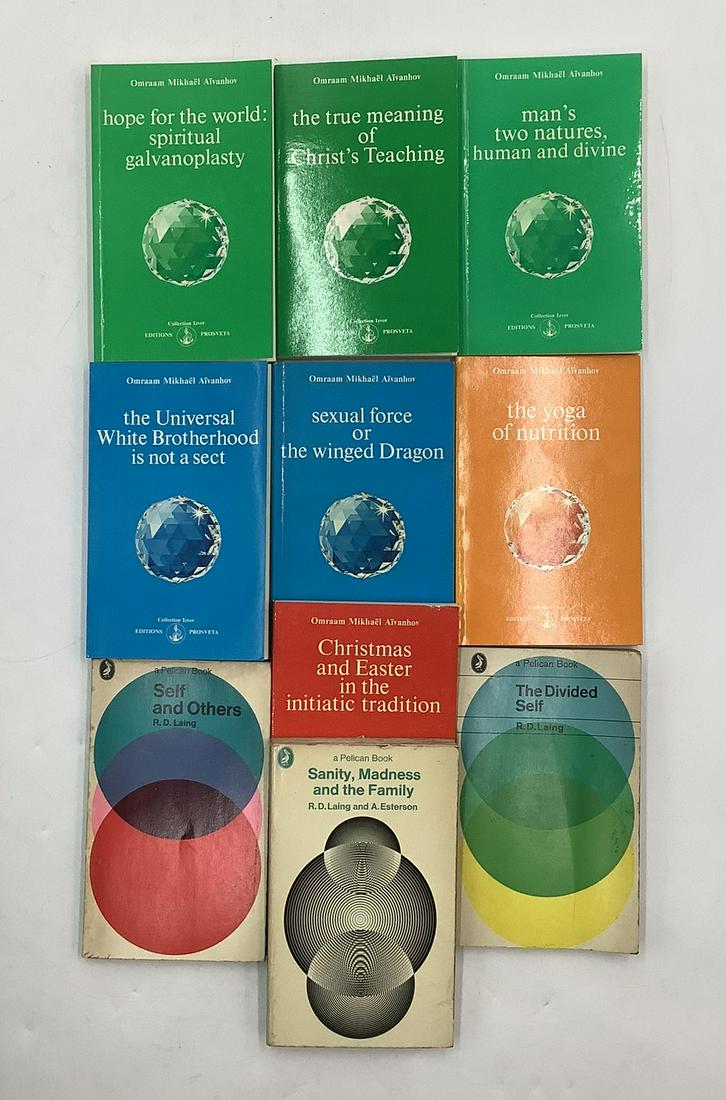 10 Books, Omraam Mikhael Aivanhov,  Aaron Esterson and R.D. Laing (1 of 6)