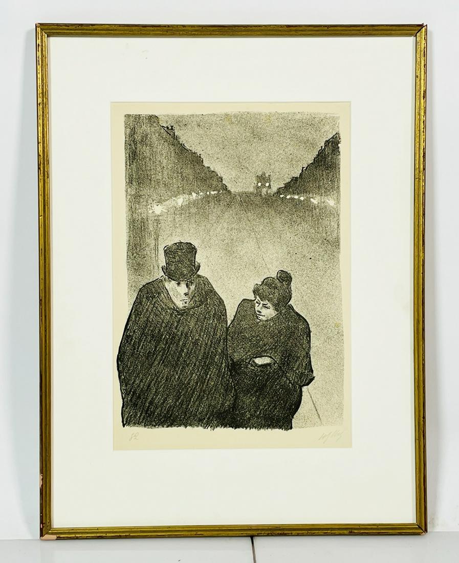 Original Lithograph by Henri Gabriel Ibels, Pencil Signed (1 of 6)