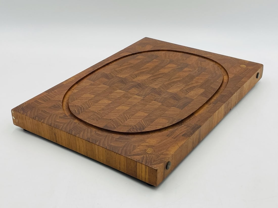 Vintage Teak Cutting Board made in Denmark by Digsmed (1 of 12)