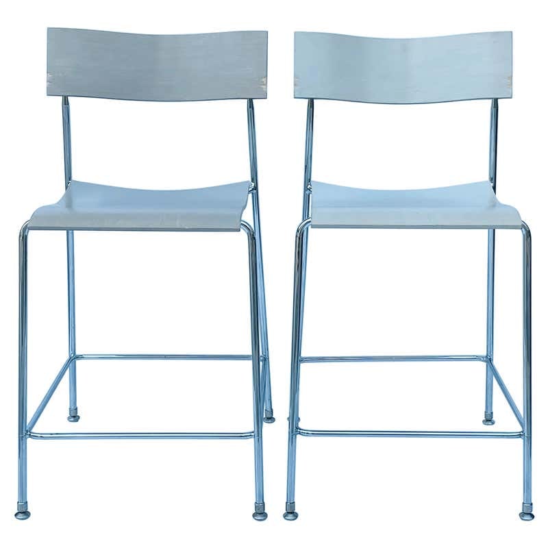 Campus Counter Stools Made in Sweden by Lammhults Mobel: The campus counter stool has the same aesthetic excellence as the campus chair. Following the success of the chair, Campus counter stool was developed to provide a holistic expression in areas where d