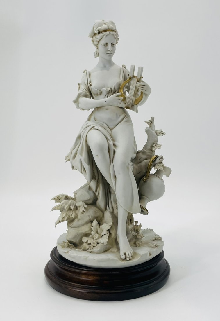 Benacchio Tirade Capodimonte Porcelain Biscuit Figurine. (1 of 14)