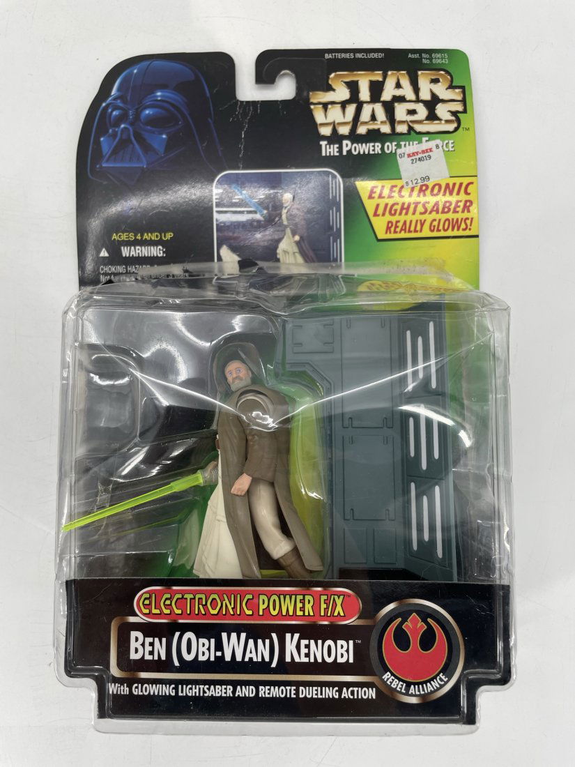 1996 Star Wars Collectible Ben (Obi-Wan) Kenobi Figurine, New In Box (1 of 9)