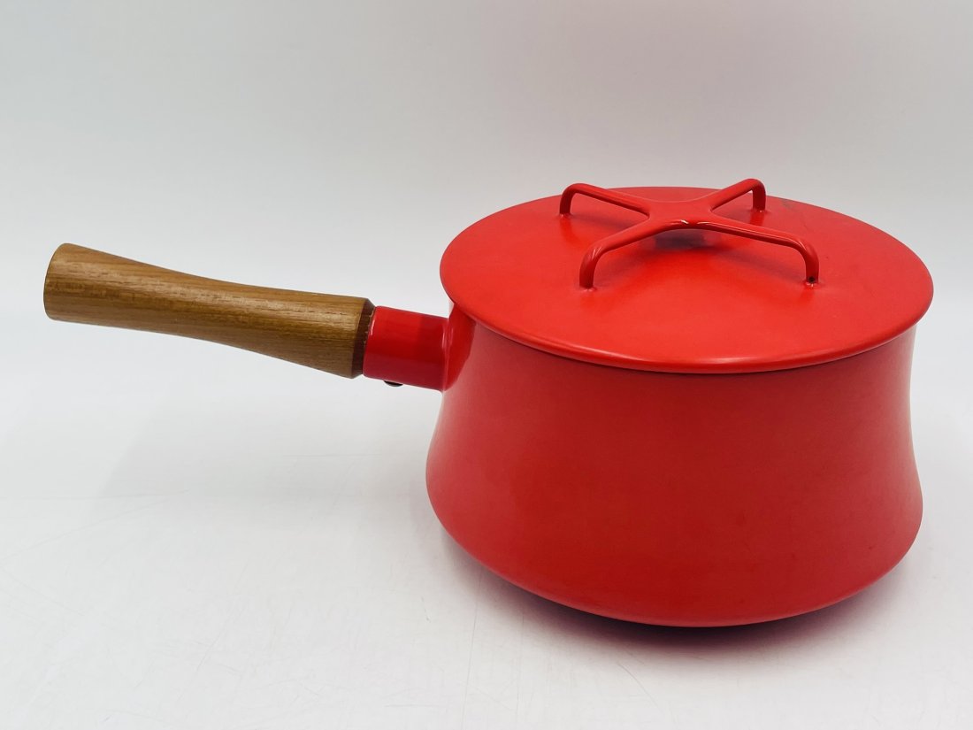 Red Cooking Pot by Jens Quistgaard for Dansk International LTD IHQ/France (1 of 13)