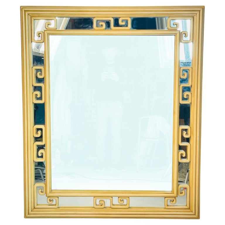 Large Wall Mirror with Greek Key Design (1 of 12)