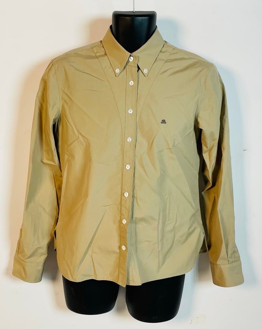 Balenciaga Button Up Blouse Size 42, Made in France (1 of 20)