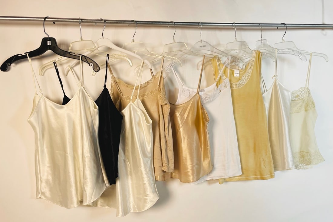 Set of 9 Undershirts, Various Colors and Sizes by Farr West, Hanro, Uwila Warrior, Tonquil (1 of 19)