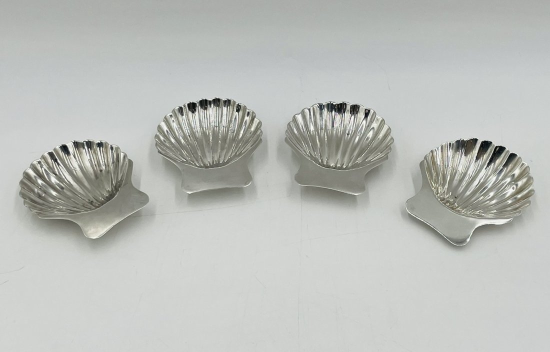 Maciel Mexican Sterling Silver Shell Bowls/Salt Cellars (1 of 11)