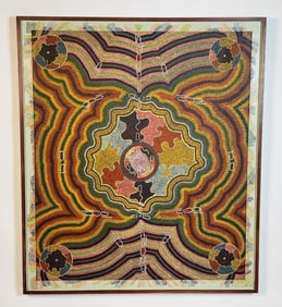 Aboriginal Artwork by Liza Walsh,  Australia 48W x 55H