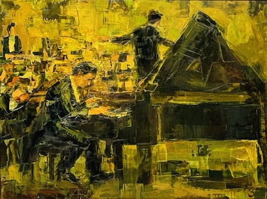 Oil Painting by Z. Charlote Sherman (American 1924)