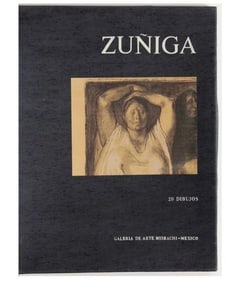 Francisco Zuniga  20 Drawings Portfolio by Galeria De Arte Misrachi-Mexico