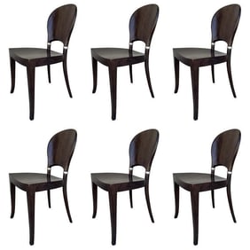 Set of Six Dining Chairs made in Italy by Potocco