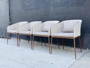 Set of Four Senso Dining Armchairs by Studio Expormim