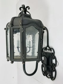 Wrought Iron Sconce from the Sylvester Stallone Beverly Park Home