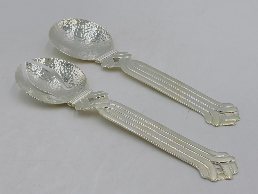 Silver Serving Utensils by Emilia Castillo, Mexico 20th Century (1 of 12)