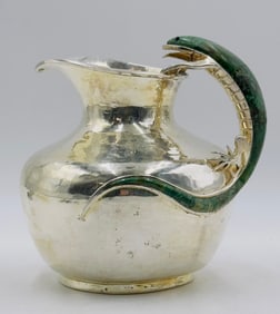 Large Water Pitcher With Lizard Handle by Emilia Castillo, Mexico 20th Century.