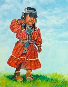 Native American Art -SUNDAY BEST- by Carol Theroux