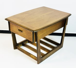 Vintage Side Table With Drawer, USA 1960s