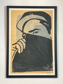 Limited Edition Art Piece by Ryan Graeff, Titled -Bandit- Number 11/20 Hand Signed