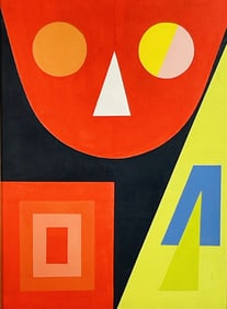 Original painting by Philip Williams Titled ABS TRACT, Signed