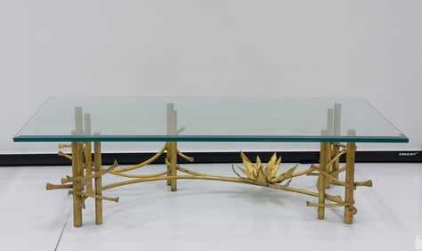 Brutalist Coffee Table in the Style of Silas Seandel