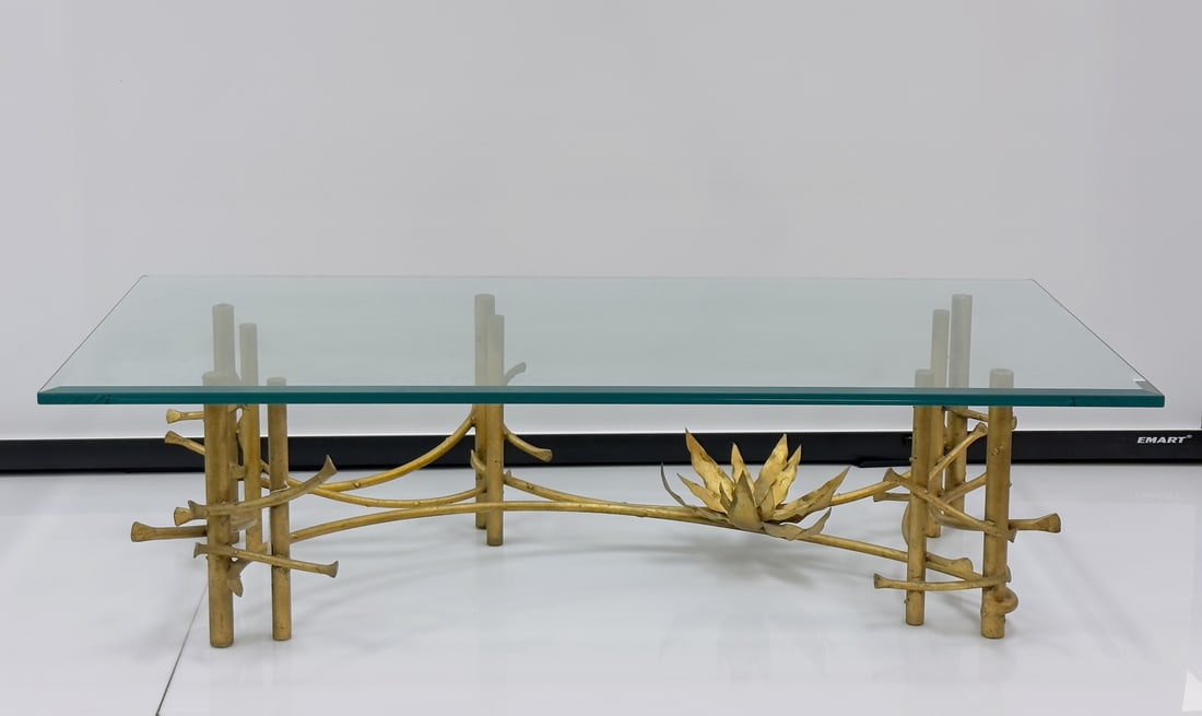 Brutalist Coffee Table in the Style of Silas Seandel (1 of 16)