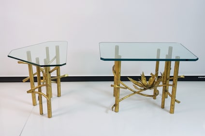 Brutalist Side Tables in the Style of Silas Seandel