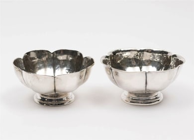 Vintage Sterling Silver Bowls by Sanborns, Mexico Mid 20th Century